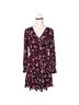 Michael Kors 100% Polyester Floral Multi Color Cocktail Dress Size M - photo 1