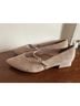 Sole Bliss 100% Suede Gray Tan Flats Size EU 40 - photo 3