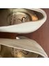 Sole Bliss 100% Leather White Heels Size EU 39 - photo 3