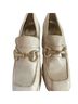 Sole Bliss 100% Leather White Heels Size EU 39 - photo 1