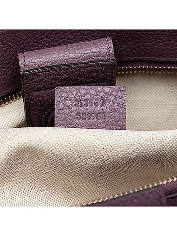 Gucci Medium Calfskin Bamboo Shopper Satchel (view 2)