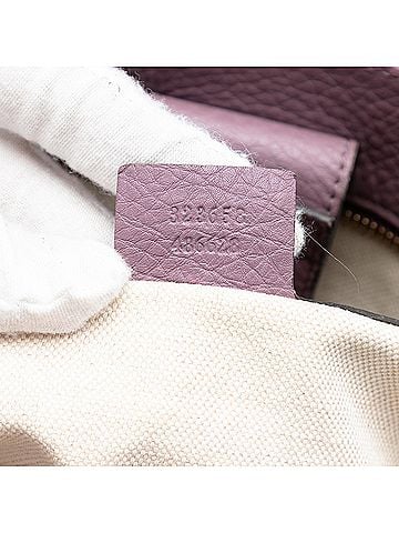 Gucci Large Calfskin Bamboo Shopper Satchel (view 2)