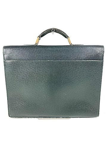 Louis Vuitton LOUIS VUITTON M30084 Taiga Tashkent Bag, Handbag, Document Briefcase, Business Leather, Men's, Women's, Epicea Green (view 2)