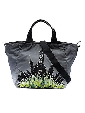Prada Tessuto City and Jungle Print Tote (view 1)