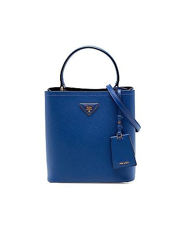 Prada Medium Saffiano Cuir Panier Satchel (view 1)