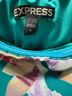 Express 100% Polyester 100% Polyester Floral Multi Color Casual Dress Size 8 - photo 3