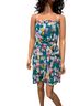 Express 100% Polyester 100% Polyester Floral Multi Color Casual Dress Size 8 - photo 1