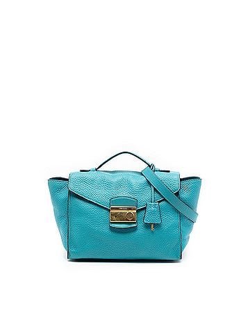 Prada Vitello Daino Sound Lock Satchel (view 1)