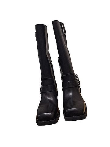 Michael Kors Crosby Moto Boot Boots (view 2)