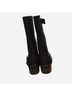Michael Kors 100% Leather Solid Black Boots Size 8 1/2 - photo 4