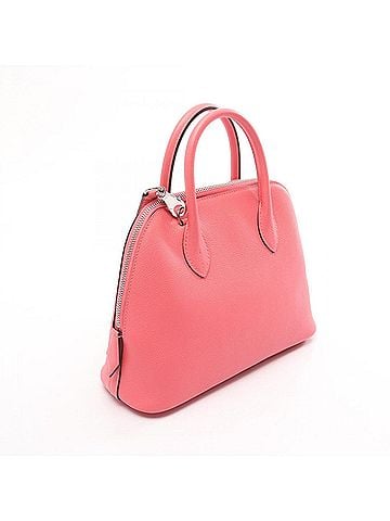 Hermès Hermes Bolide 1923 25 2-Way Handbag, Leather, Evercolor, Women's, Pink (view 2)