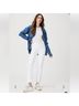 Paige Solid White Jeans Size 34 waist - photo 4