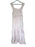 Perfectly Priscilla 100% Polyester Stripes White Pink Casual Dress Size 2X - photo 1