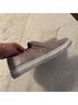 Gabor 100% Leather Animal Print Gray White Sneakers Size 10 - photo 4