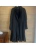 Eileen Fisher Solid Black Jacket Size M - photo 4