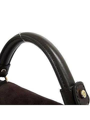 Salvatore Ferragamo SALVATORE FERRAGAMO Ferragamo Handbag Gancini EZ-21 E784 Brown Sheepskin Women's Shoulder Bag (view 2)