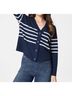 SPANX Stripes Blue Airessentials Stripe Cardigan Size L - photo 2