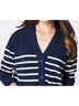 SPANX Stripes Blue Airessentials Stripe Cardigan Size XS - photo 4