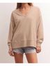 Z Supply Solid Brown Modern Weekender Sweater Size XS - photo 2