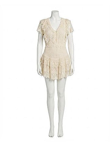 LoveShackFancy Cerilo Mini Dress (view 1)