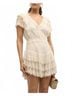 LoveShackFancy Print Brown Cerilo Mini Dress Size M - photo 3