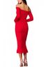LoveShackFancy Print Red Avelle Maxi Dress Size XXS - photo 3