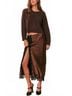 LoveShackFancy Print Brown Bellman Pullover Size L - photo 2