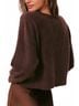 LoveShackFancy Print Brown Bellman Pullover Size L - photo 3