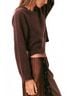 LoveShackFancy Print Brown Bellman Pullover Size L - photo 4