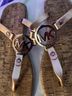 Michael Kors Brown Gold Flip Flops Size 7 - photo 5
