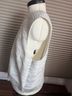 Laundry by Shelli Segal 100% Polyester 100% Polyester White Sleeveless Top Size 14 - photo 5