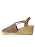 Toni Pons 100% Suede Tan Wedges Size 7 - photo 2