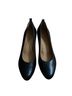 dr Liza 100% Leather Black Heels Size 8 1/2 - photo 1