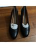 dr Liza 100% Leather Black Heels Size 8 1/2 - photo 5