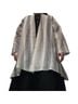 Novica 100% Cotton Stripes Gray White Jacket Size S - photo 1
