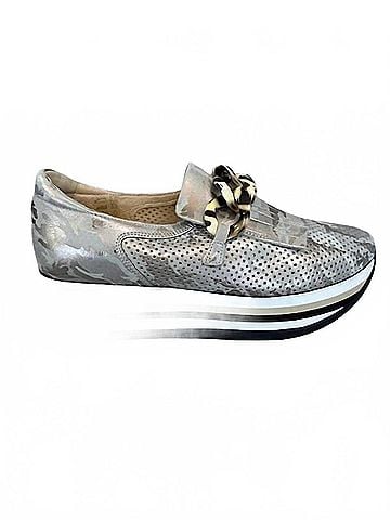Softwaves Womens Cloe Platform Shoes in Mimetico Kaki (view 1)