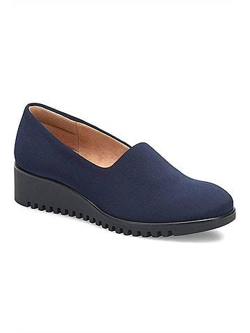 Comfortiva Women's Dana Wedges in Sky Navy (view 1)