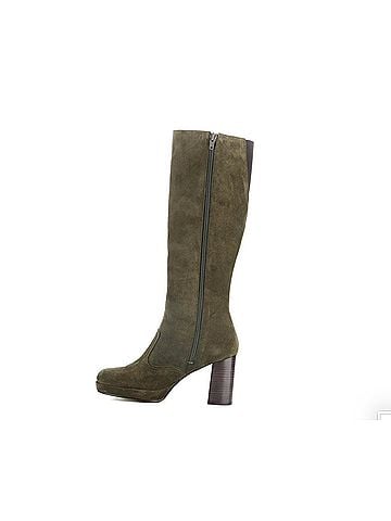 FLY London Women's Zip Up Boots in Aspen (view 2)