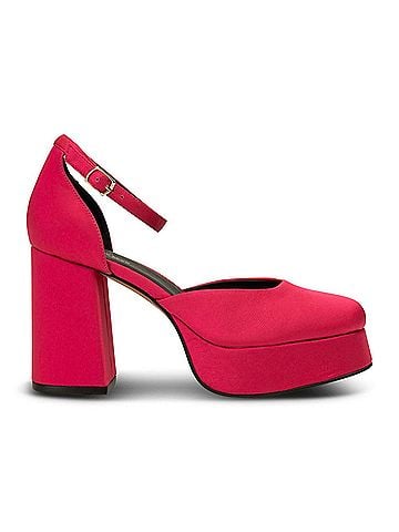 Shoe the Bear Women's Priscilla Ankle Strap Heels in Pink (view 1)
