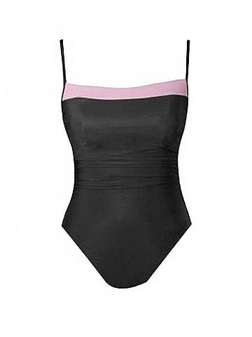 Miraclesuit Kara D Cup Underwire One Piece Swimsuit in Coral Colorblock (view 2)