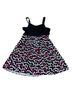 Hello Kitty Floral Black Pink White Casual Dress Size 18 - photo 2