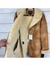 Bernardo Print Tan Ivory Coat Size XL - photo 11