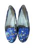 Gap Floral Blue Multi Color Flats Size 6 - photo 4