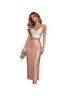 Toccin 100% Polyester 100% Polyester 100% Polyester Solid Multi Color Pink Formal Skirt Size 4 - photo 1