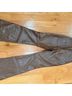 Aritzia 100% Leather Brown Fleece Pants Size 8 - photo 4
