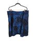 Per Una Floral Blue Black Formal Skirt Size 18 - photo 2