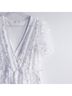 Baltic Born Print White Casual Dress Size L - photo 4