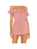 Lovers + Friends Solid Pink Romper Size S - photo 4
