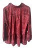 LOGO by Lori Goldstein Red Long Sleeve Blouse Size M - photo 2