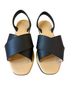Nisolo Tan Black Sandals Size 7 1/2 - photo 1